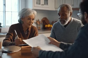 patient and advocate discussing mesothelioma treatment updates in 2026 with the doctor